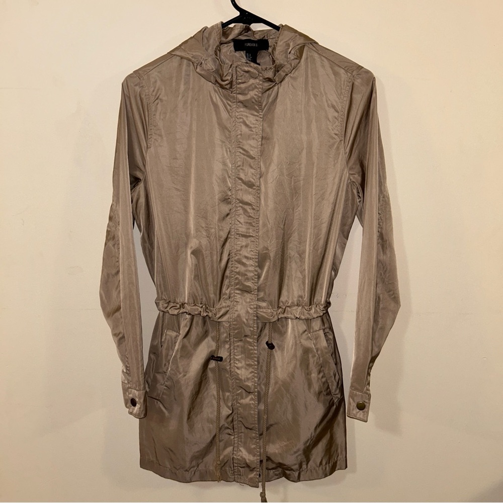 Forever 21 Light Brown Utility Jacket
